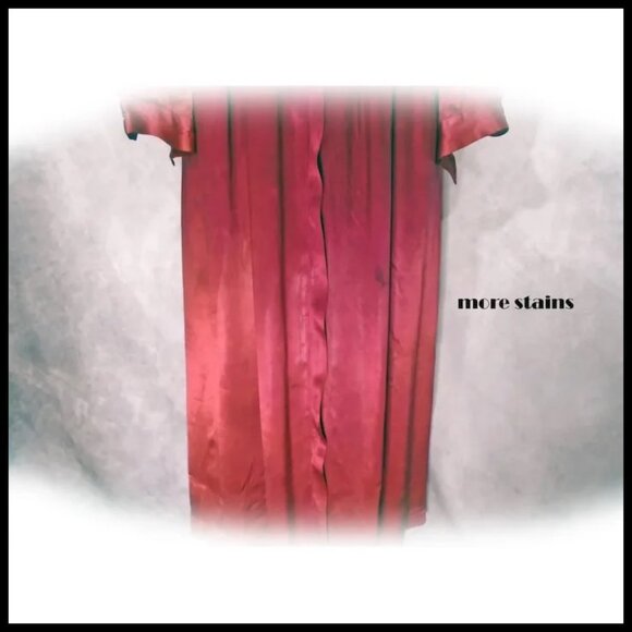 40s Dressing Gown For Glam Ghoul Femme Zombie COSTUME - 1940s Vintage - Picture 4 of 15